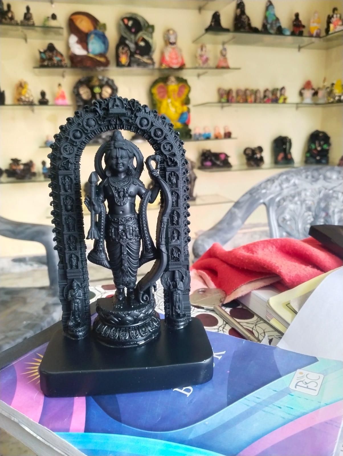 Ram Lilla MDF Cutout (3D) – Ajodhya Mandir Statue Replica | NISHU Superstores