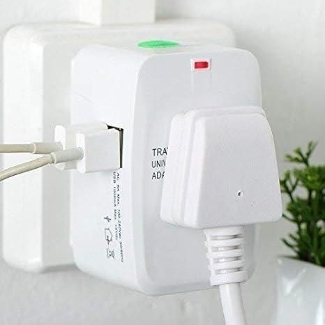 Worldwide Travel Adapter with Dual USB Charger Ports – Universal Power Solution | NISHU Superstores