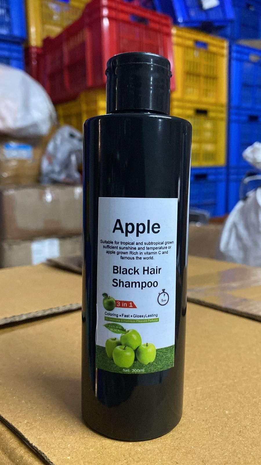 Apple Black Hair Shampoo 3-in-1 200ML (Pack of 2) – Cleanse, Nourish & Protect | NISHU Superstores