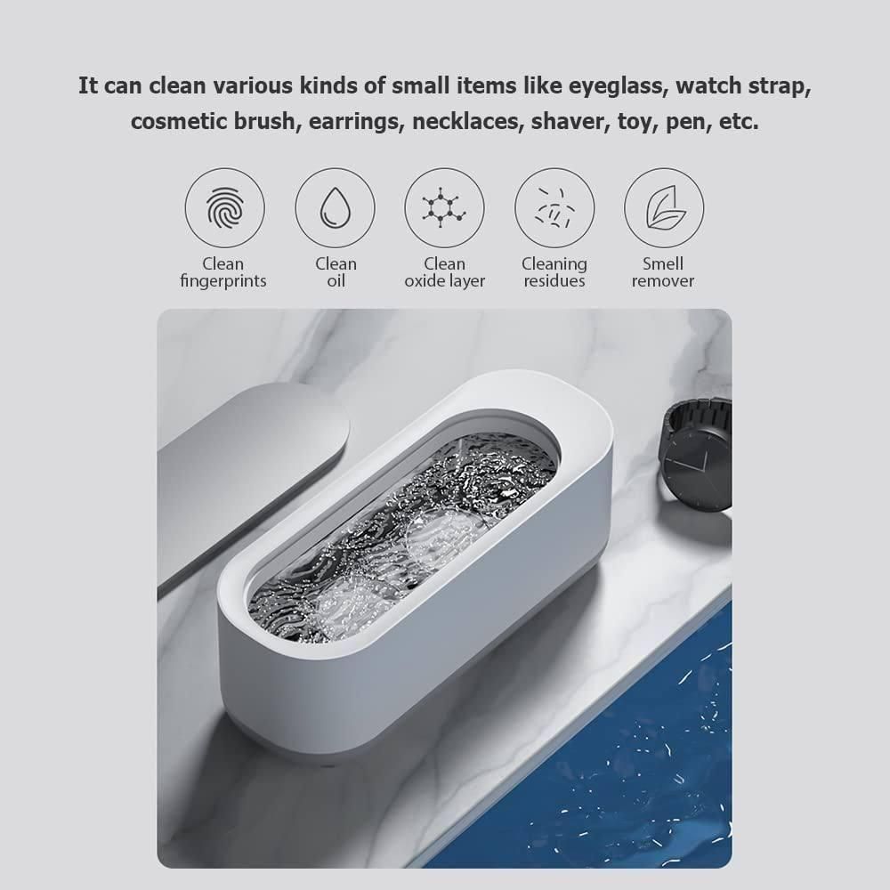 Mini Ultrasonic Jewelry Cleaner Machine – Portable Deep Cleaning Device | NISHU Superstores