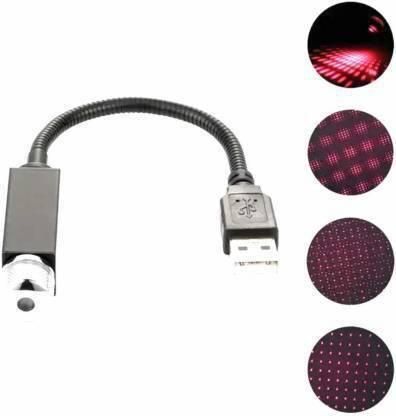 12V LED Star Decoration Light for Car & Room | 360° Rotating USB Disco Laser Light | NISHU Superstores