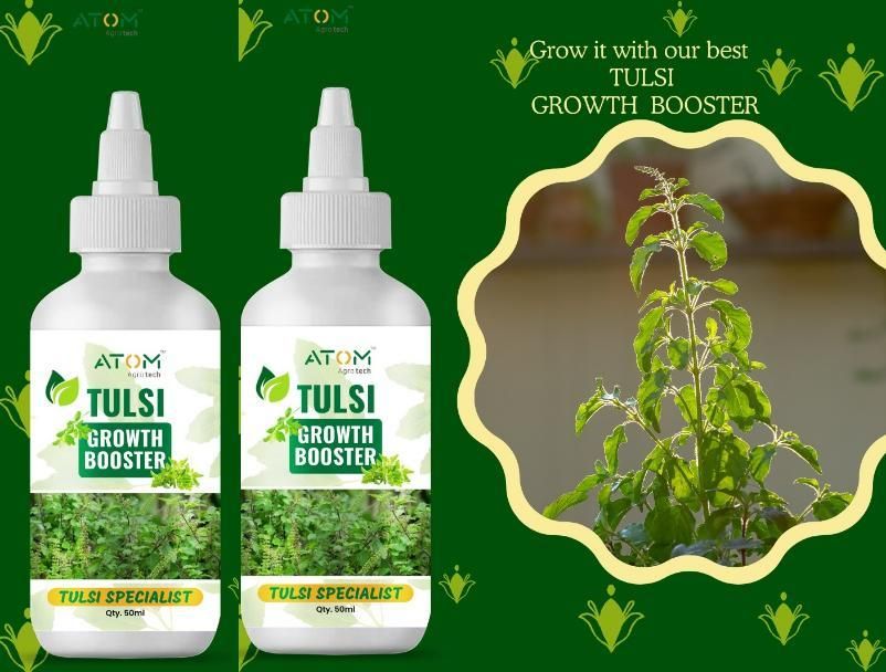 Tulsi Growth Booster (Pack of 2) – Healthy & Lush Plant Growth Formula | NISHU Superstores