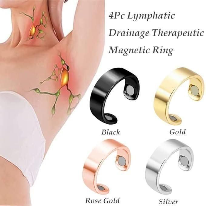 Lymphatic Drainage Therapeutic Magnetic Ring – Unisex Pain Relief & Wellness | NISHU Superstores