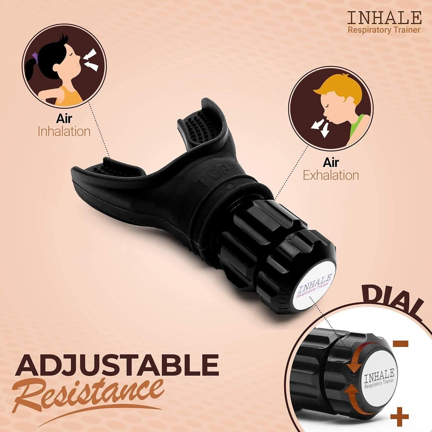 Breathing Exercise Device – Improve Lung Health & Relaxation | NISHU Superstores