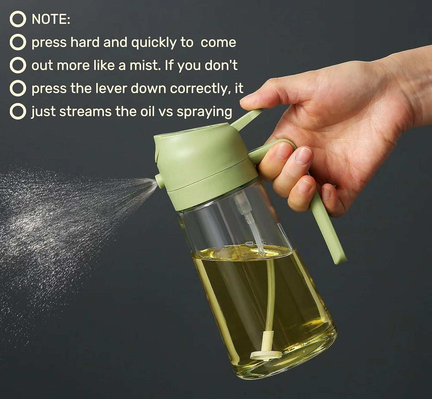 500ml Portable Sprayer Oil Dispenser – Easy & Controlled Pouring | NISHU Superstores