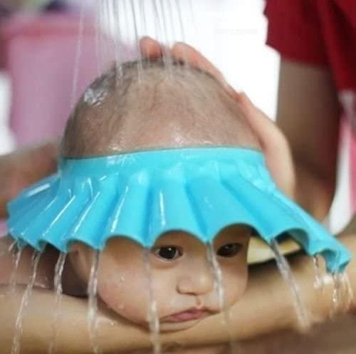 Baby Adjustable Bathing Shower Cap (Pack of 2) – Soft & Safe for Infants | NISHU Superstores