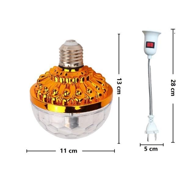 Rotating Magic Ball Light with Lamp Holder – Party & Stage Lighting Set | NISHU Superstores