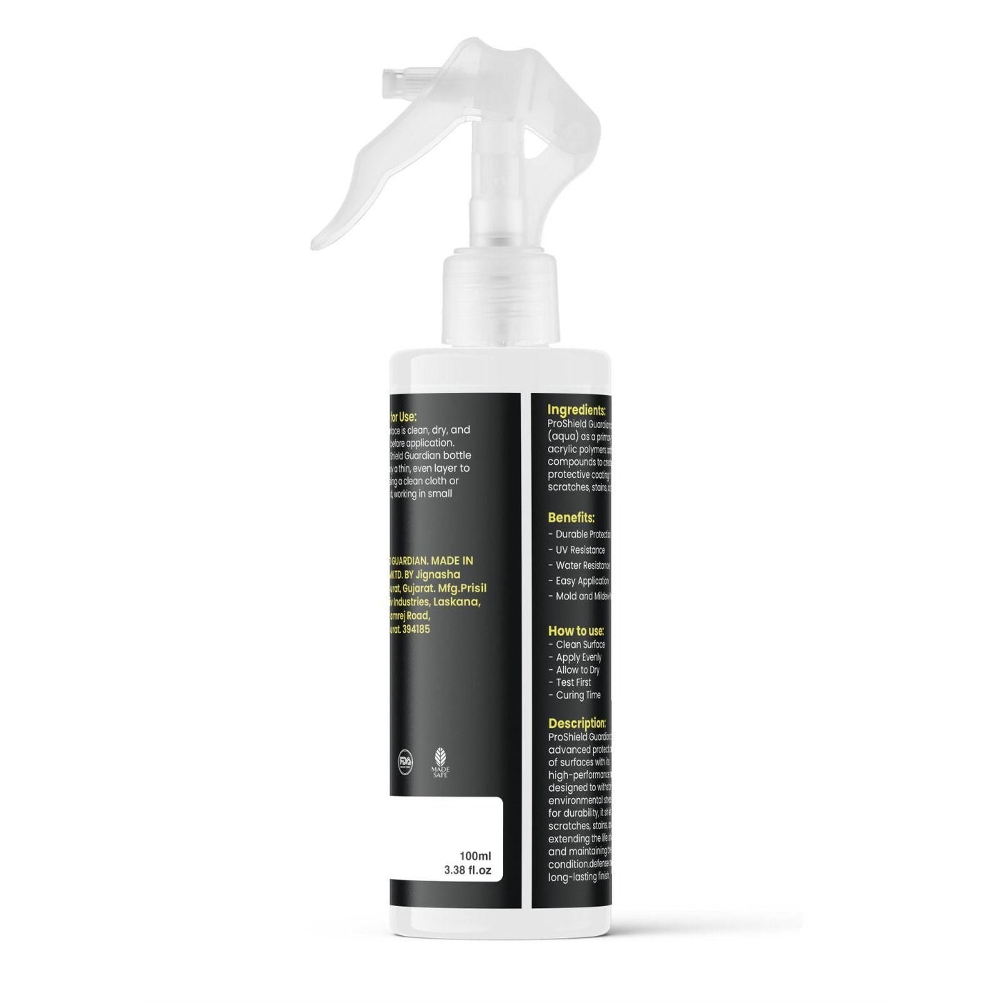 Prosheld Guardian Spray 100ML (Pack of 2) - Instant Surface Sanitizer | NISHU Superstores