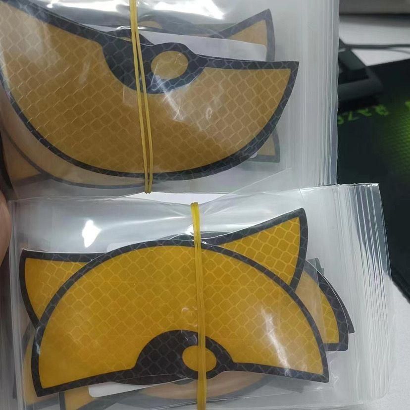Monster Eyes Reflective Car Stickers (Pack of 2) – 4 Pcs Each | Stylish & Safe – NISHU Superstores