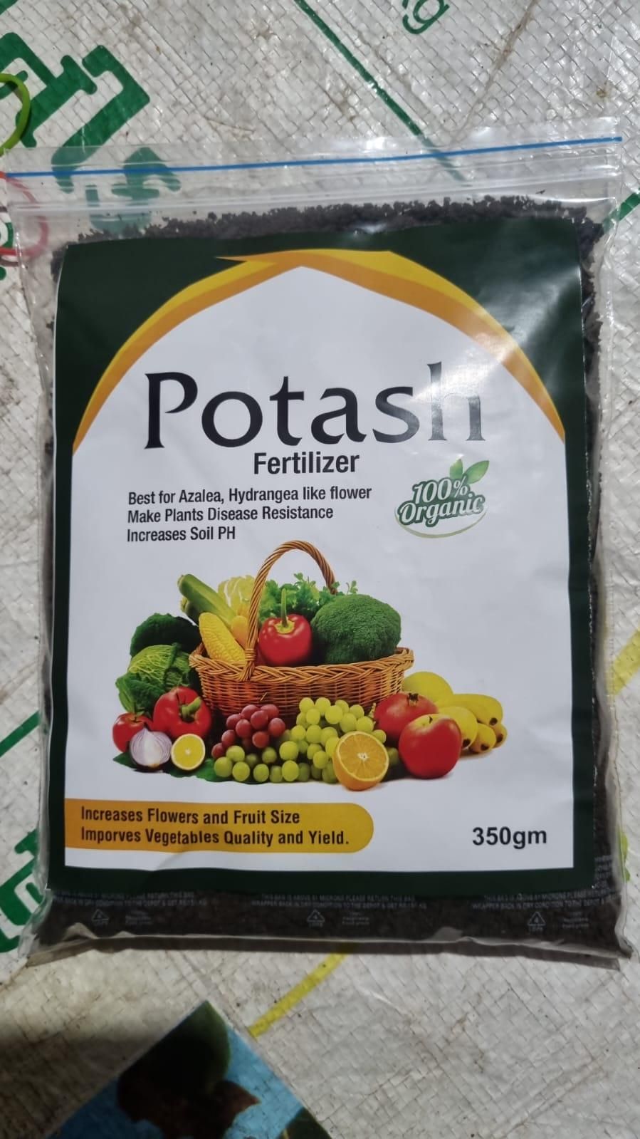 Organic Potash Fertilizer – 350gm | NISHU Superstores