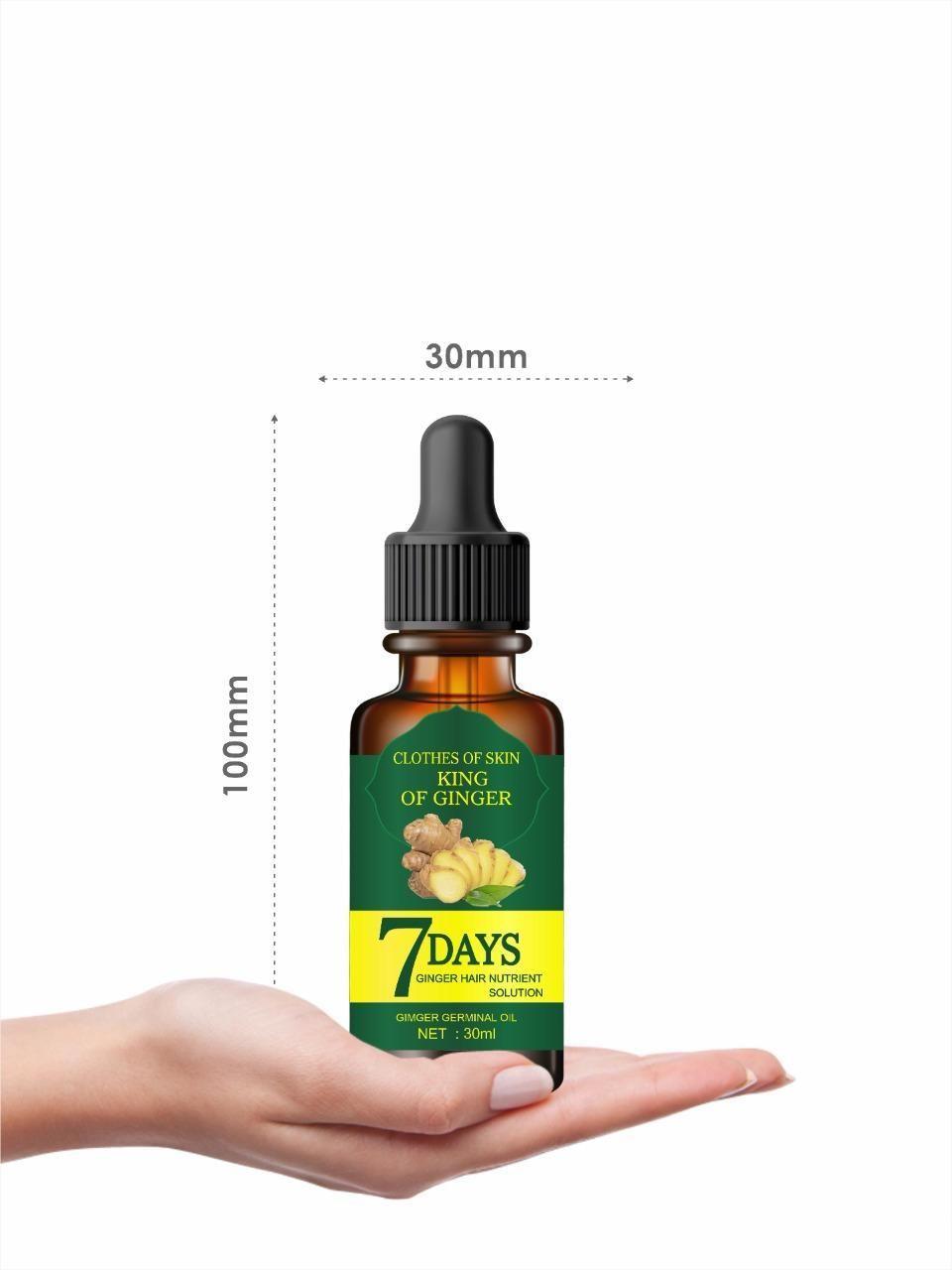Ginger Hair Growth Germinal Oil 30ml (Pack of 2) – Boost Hair Growth & Reduce Hair Fall | NISHU Superstores