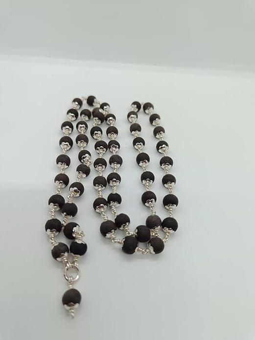 Ebony Wood Kazungula Mala – Natural & Spiritual Prayer Beads | NISHU Superstores