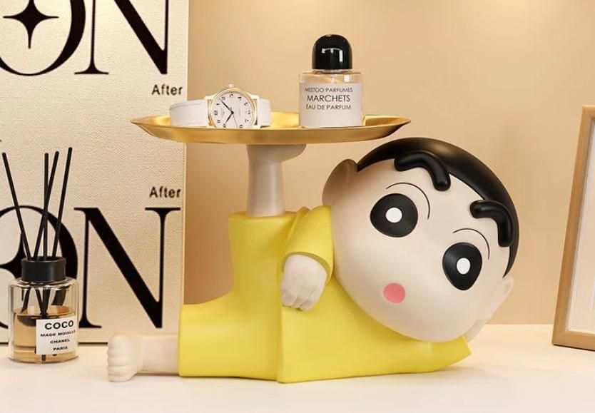 Shinchan Tray Holder – Cute & Durable Multipurpose Storage Tray | NISHU Superstores