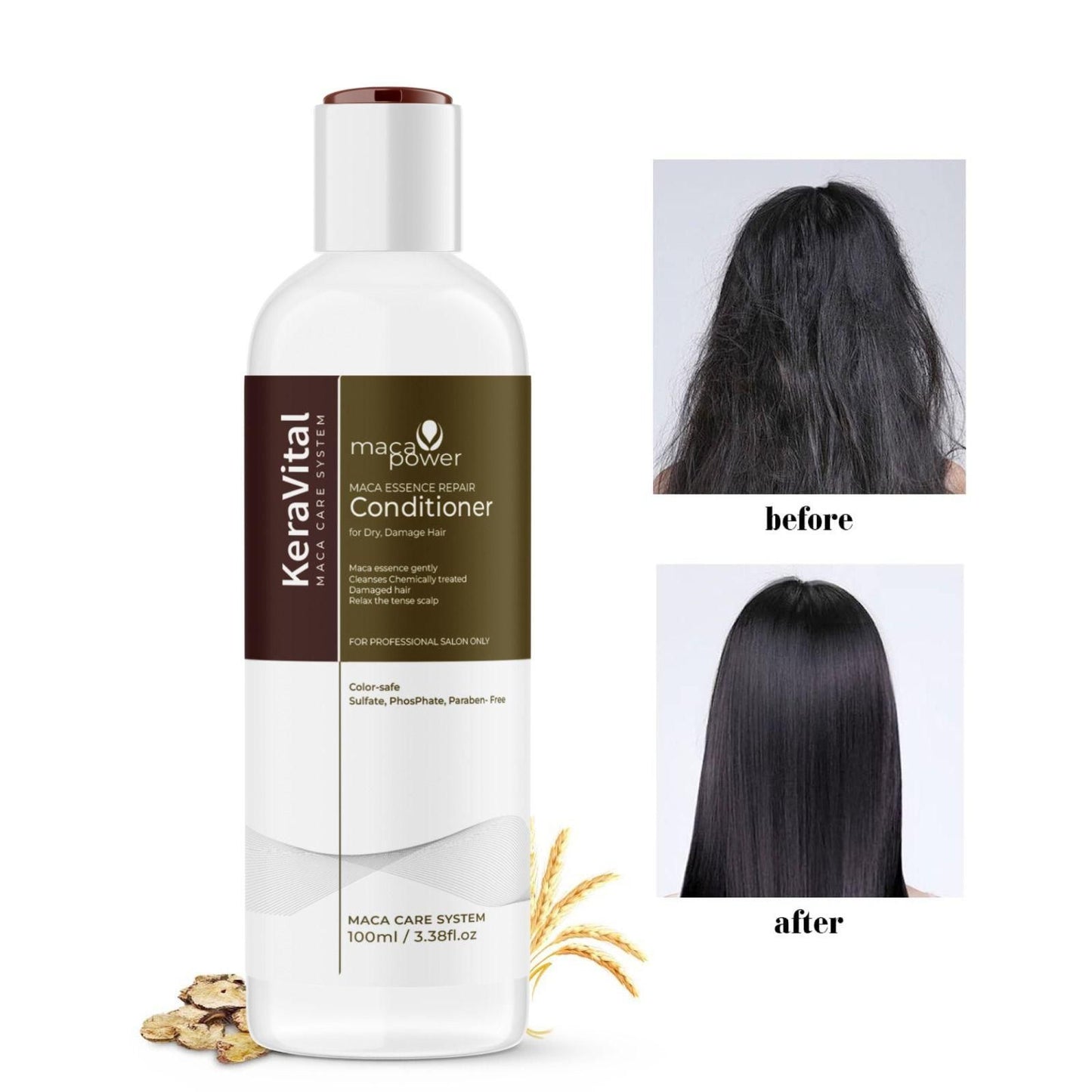 Karavital Hair Repair Shampoo & Conditioner Set with Maca Care – Pack of 2 | NISHU Superstores