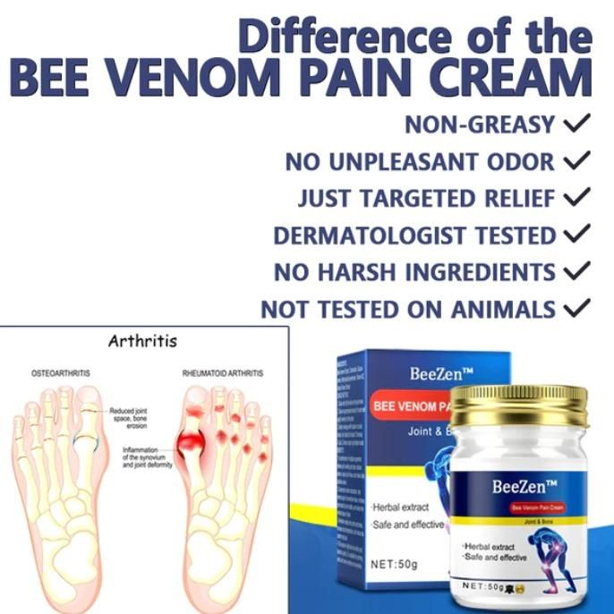 BeeZen Bee Venom Joint & Bone Therapy Cream (50gm, Pack of 2) – Advanced Pain Relief | NISHU Superstores