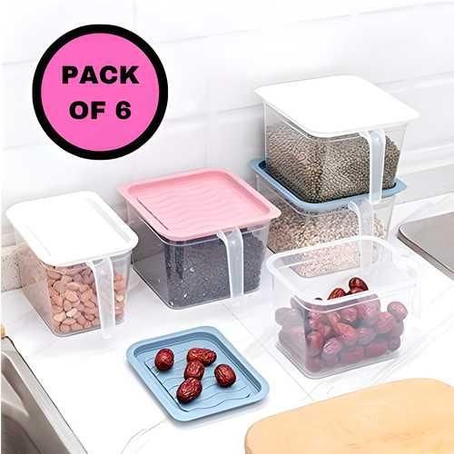 Unbreakable Kitchen Storage Baskets (Pack of 6) – Durable & Multipurpose Organizers | NISHU Superstores
