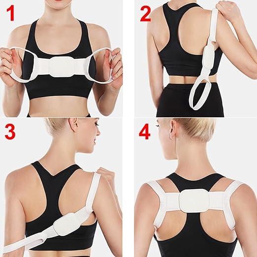 Shoulder & Back Straightener – Elastic Spine Support Posture Corrector Belt | NISHU Superstores