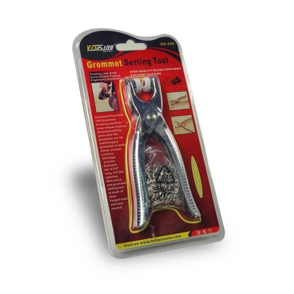 Metal Studs with Pliers – 100 Sets Silver 9.5mm Snap Buttons Kit | NISHU Superstores