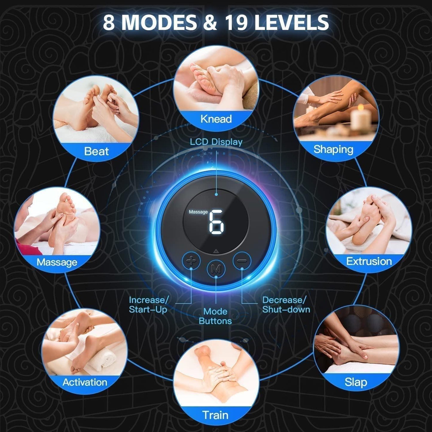 Wireless EMS Foot Massager | Pain Relief Machine – NISHU Superstores