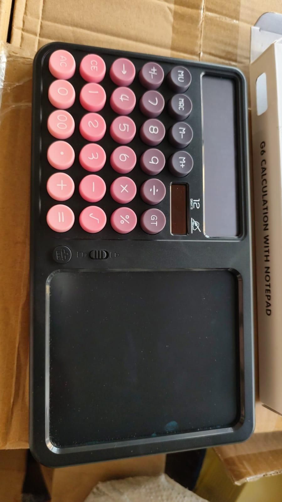 Calculator with Notepad – Dual Function Writing Pad & Calculator Combo | NISHU Superstores