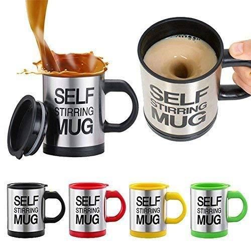 Self Stirring Coffee Mug – Automatic Mixing Travel Mug for Tea, Coffee & More | NISHU Superstores