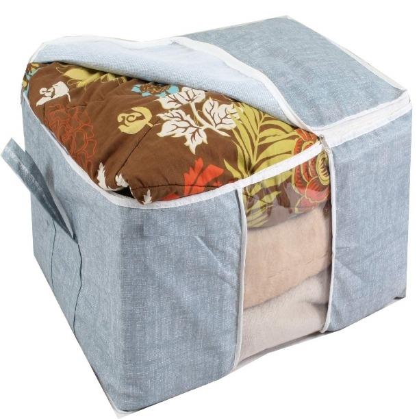 Under Bed Blanket Storage Bags with Handles (Set of 2) – Large Storage Organizers | NISHU Superstores
