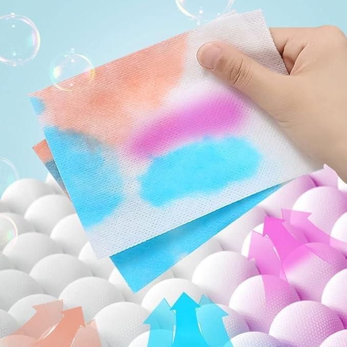 Fabric Clothes Color Absorb Paper for Washing Machine – Prevents Color Bleeding | NISHU Superstores
