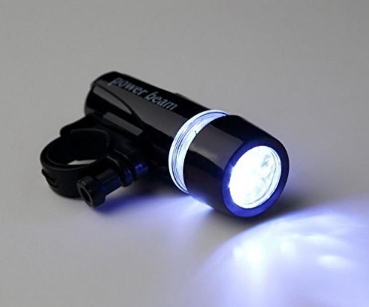 5 LED Bicycle Front Headlight Torch – Power Beam Cycle Light for Night Riding | NISHU Superstores