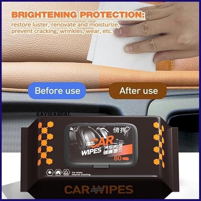 Car Shine Wipes – Instant Gloss & Clean Finish for Exterior & Interior | NISHU Superstores