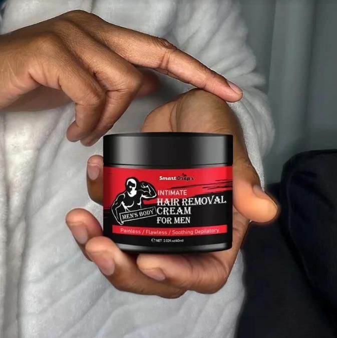 Hair Removal Cream for Men 60ml – Smooth & Painless Hair Removal | Pack of 1 | NISHU Superstores