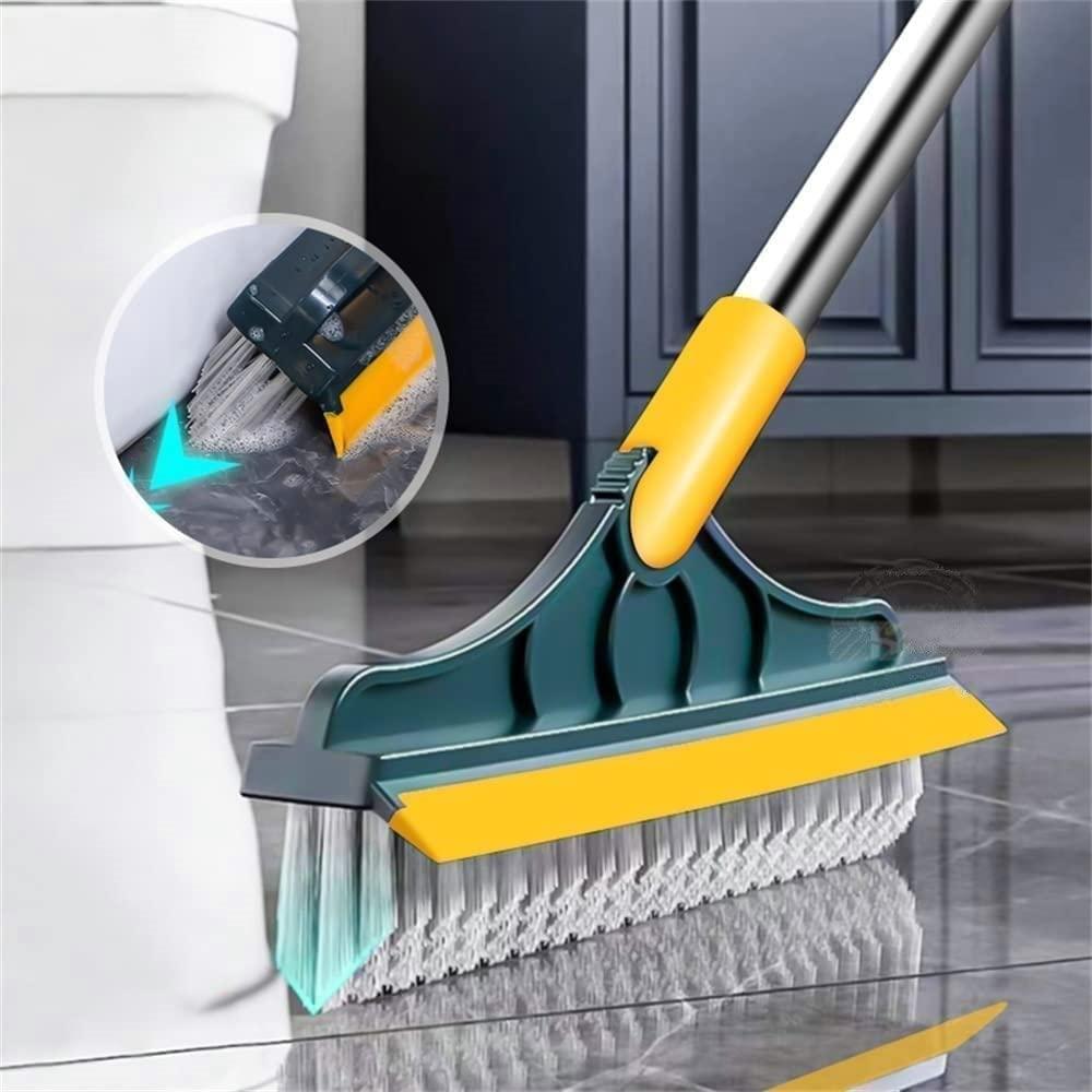 Bathroom Tiles Cleaner Brush with 120° Long Handle – Deep Cleaning Tool | NISHU Superstores