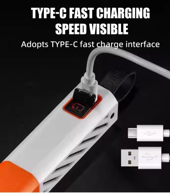 Mini Rechargeable Laser Flashlight – Portable Camping Torch | NISHU Superstores