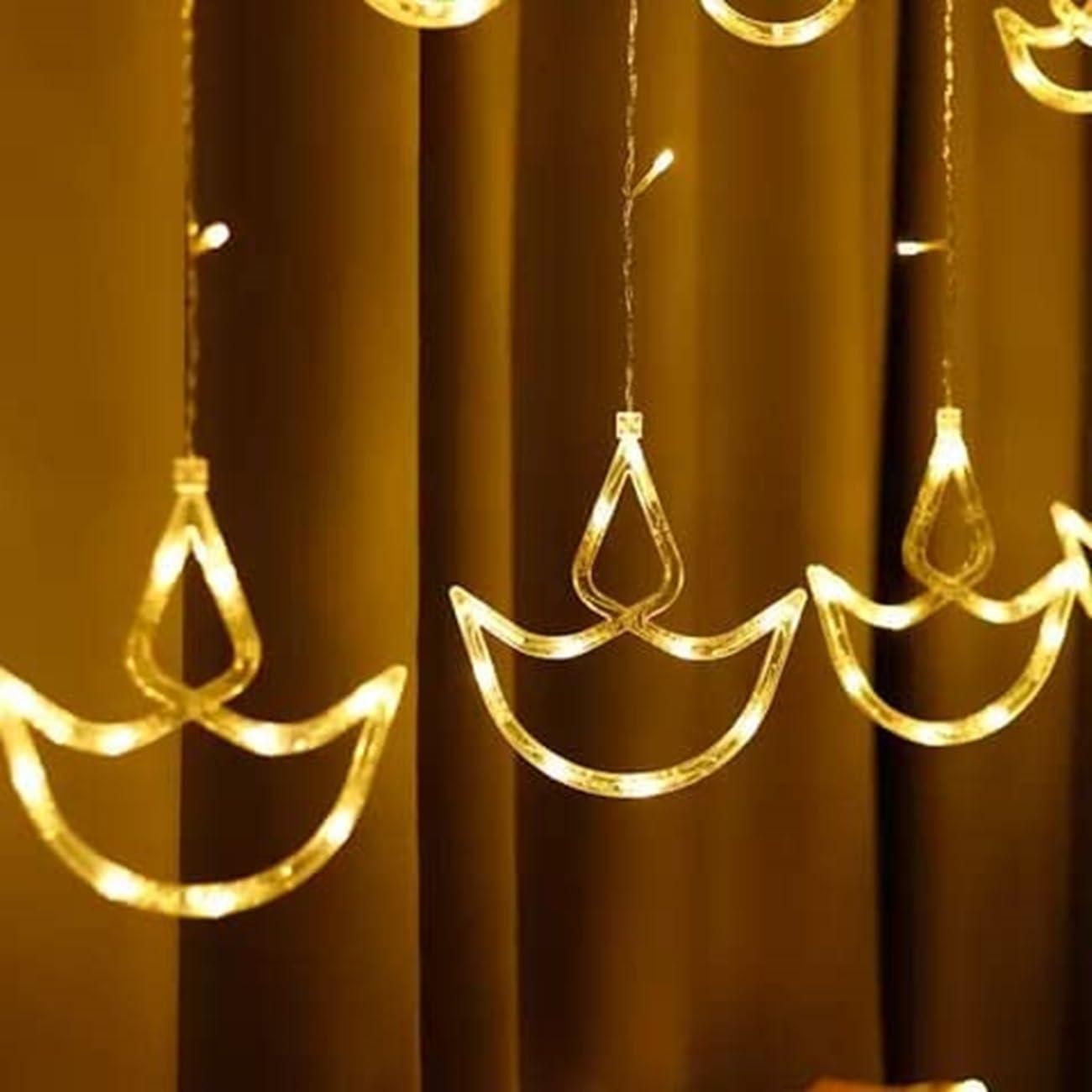 Mode Controller Curtain String LED Lights – Home & Diwali Decoration | NISHU Superstores