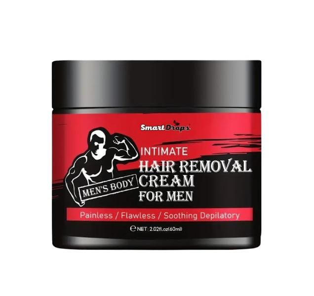 Hair Removal Cream for Men 60ml – Smooth & Painless Hair Removal | Pack of 1 | NISHU Superstores