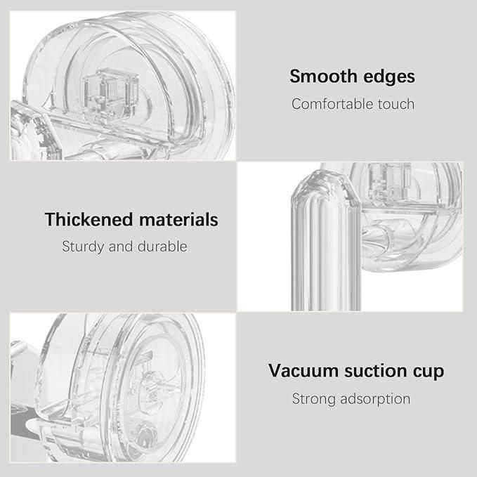 Crystal Suction Door Handle – Easy Install & Strong Grip | NISHU Superstores