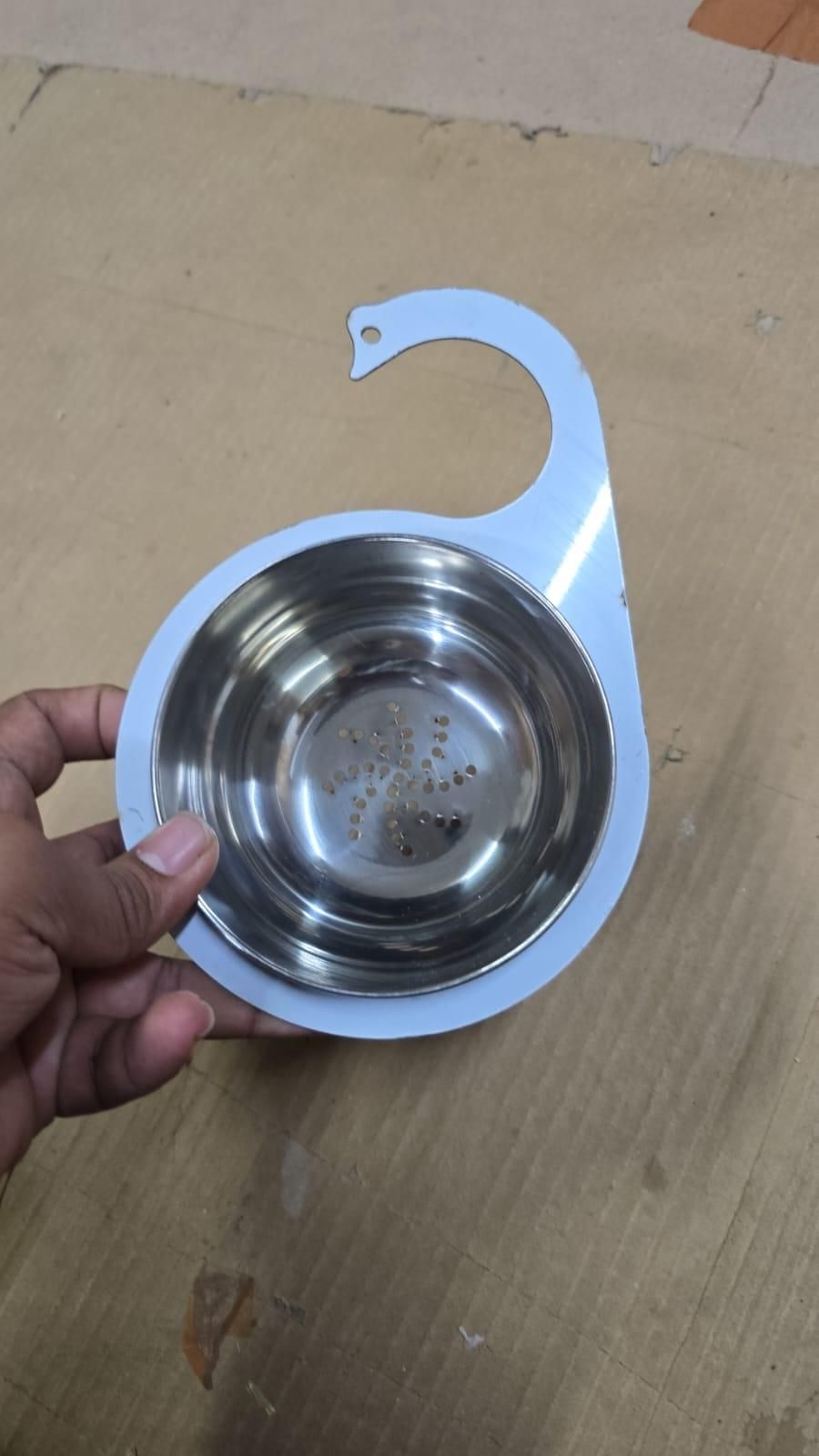 Stainless Steel Swan Drain Basket – Durable Sink Strainer & Filter | NISHU Superstores