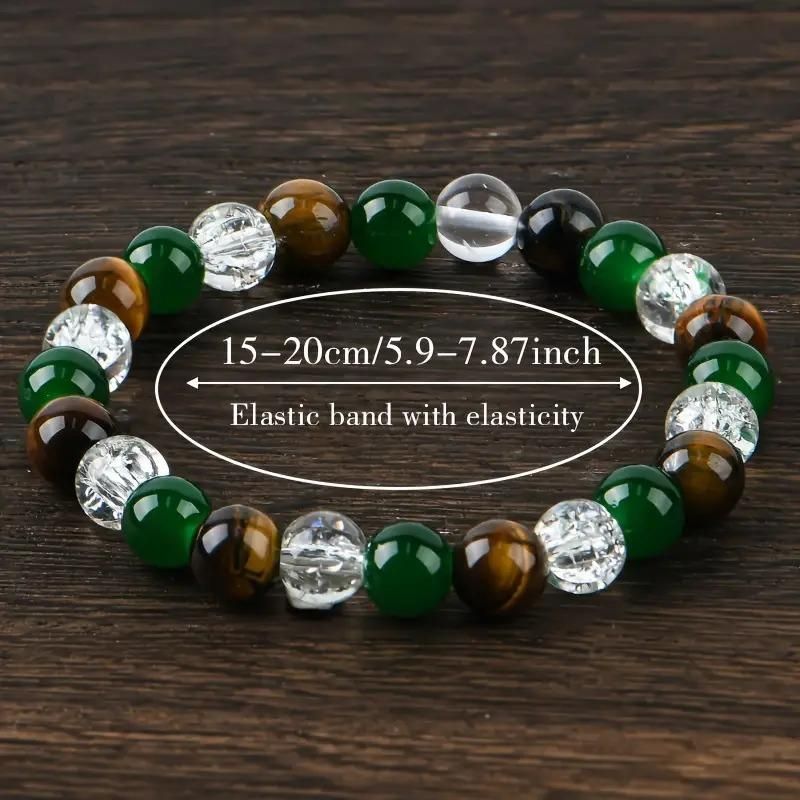 Relaxing & Prosperity Beaded Stretch Bracelet (Pack of 2) – Success & Abundance | NISHU Superstores