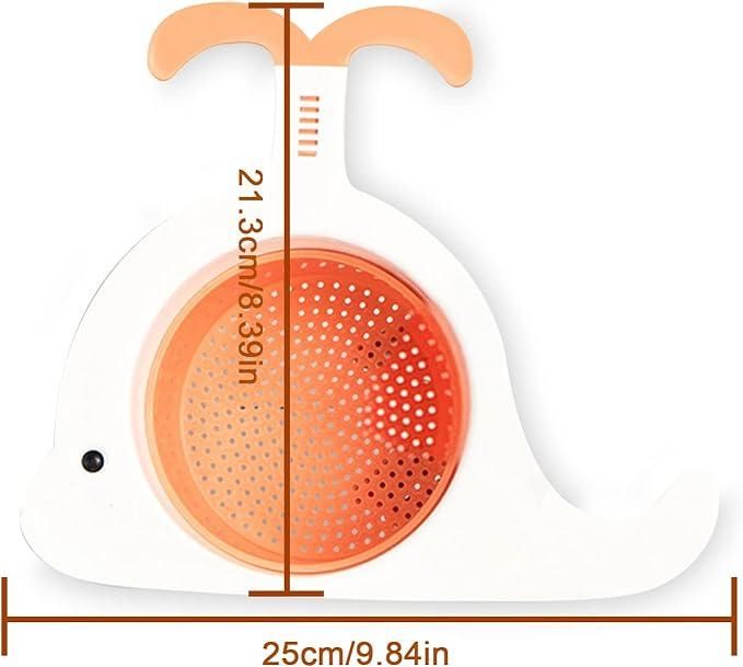 Whale Shaped Kitchen Sink Strainer | Cute Sink Filter & Drain Stopper | NISHU Superstores