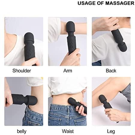 Rechargeable Full Body Wand Massager – Powerful & Portable Relief Tool | NISHU Superstores
