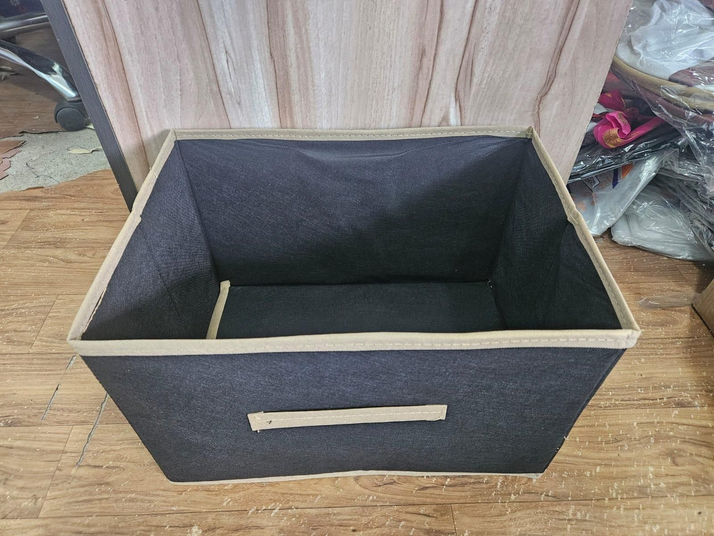 Multifunctional Fabric Storage Multifunctional Fabric Storage Drawer Basket (Pack of 2) – Foldable & Space-Saving | NISHU Superstores