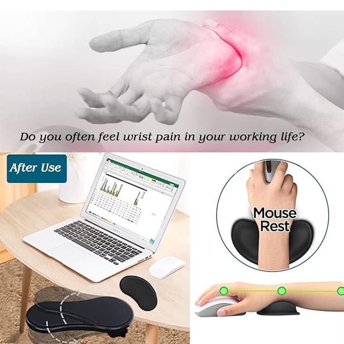 Desk Arm & Wrist Rest Pad – Ergonomic Support for Office & Computer Use | NISHU Superstores