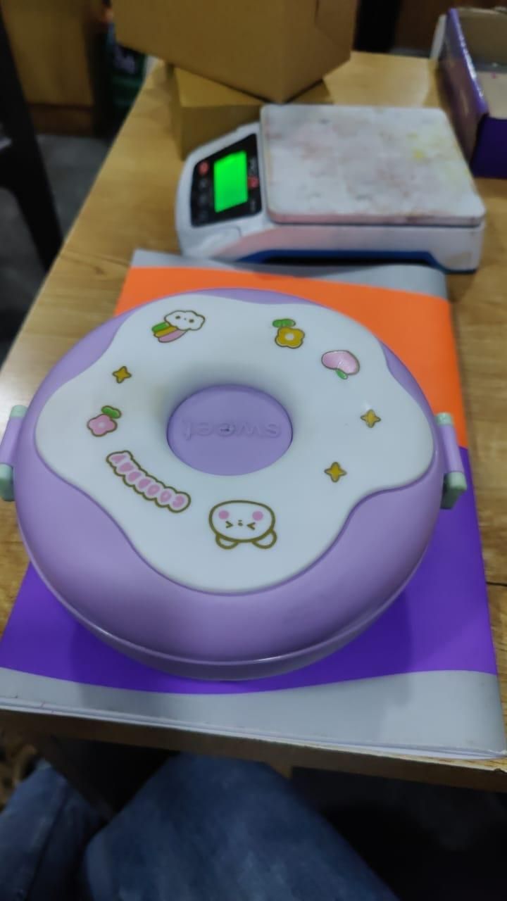 Donut Shape Children’s Lunch Box – Fun & Durable Food Storage | NISHU Superstores