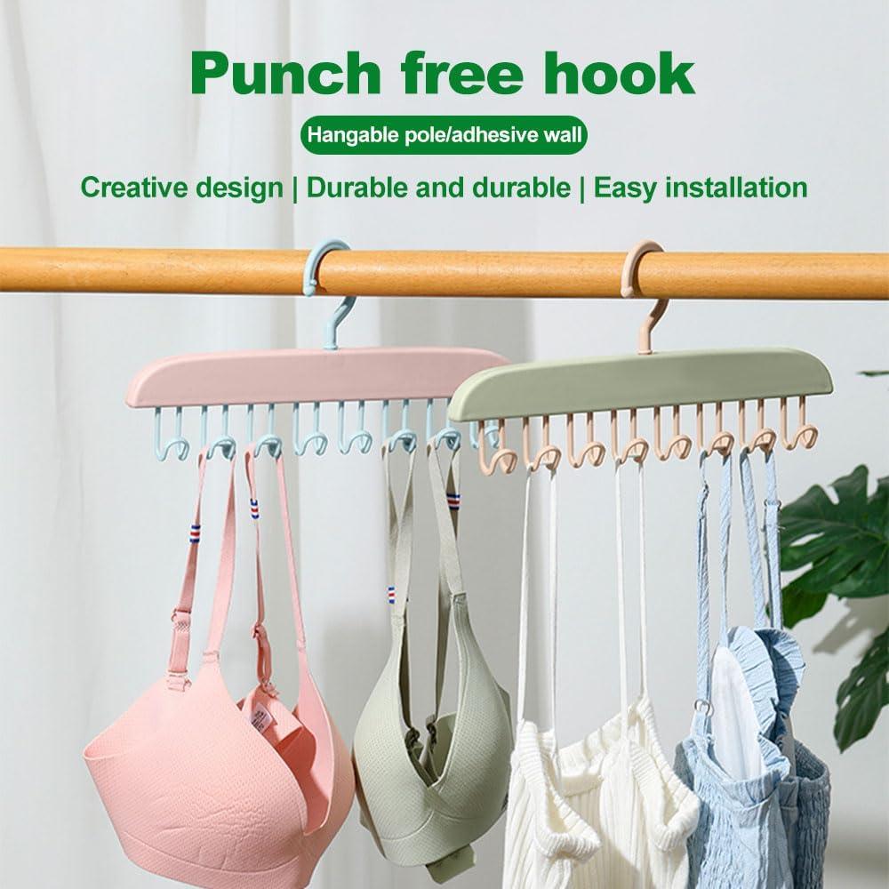 Multifunctional Closet Hanger – Plastic Underwear & Suspender Organizer | NISHU Superstores