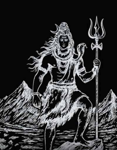 Eternal Shiv Godform Pendant with Chain | NISHU Superstores
