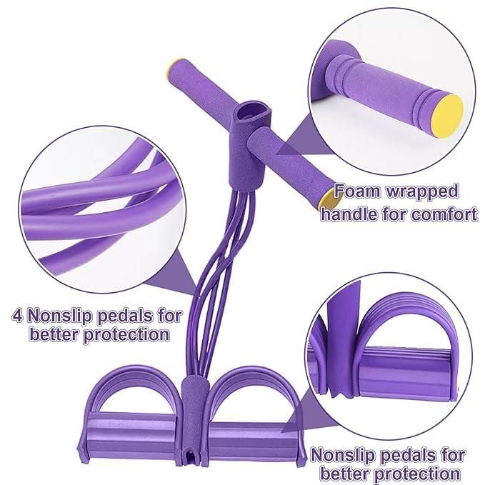 Yoga Pedal Puller Resistance Band – Full Body Fitness & Stretching Equipment | NISHU Superstores