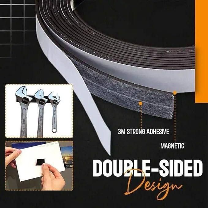 Self Adhesive Magnetic Tape Roll – Strong Flexible Strip for Home & DIY | NISHU Superstores