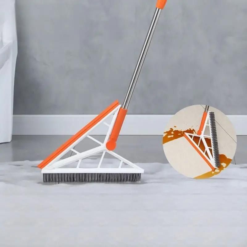 Multifunction Silicone Broom Sweeper | Floor Cleaner with Scraping Blade | NISHU Superstores