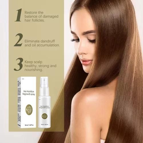 Hair Nutrition Regrowth Spray – 100ML (Pack of 2) | Strengthens Roots & Boosts Growth | NISHU Superstores