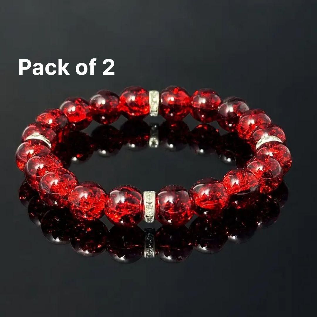 Wealth & Abundance Stretch Bracelet (Pack of 2) | Energy Jewelry | NISHU Superstores