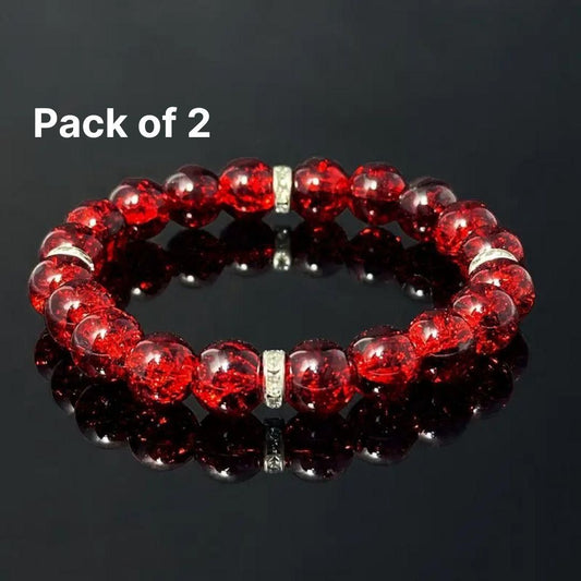 Wealth & Abundance Stretch Bracelet (Pack of 2) | Energy Jewelry | NISHU Superstores
